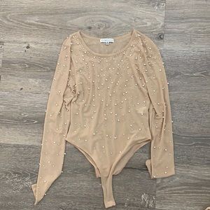 Pearl one piece bodysuit